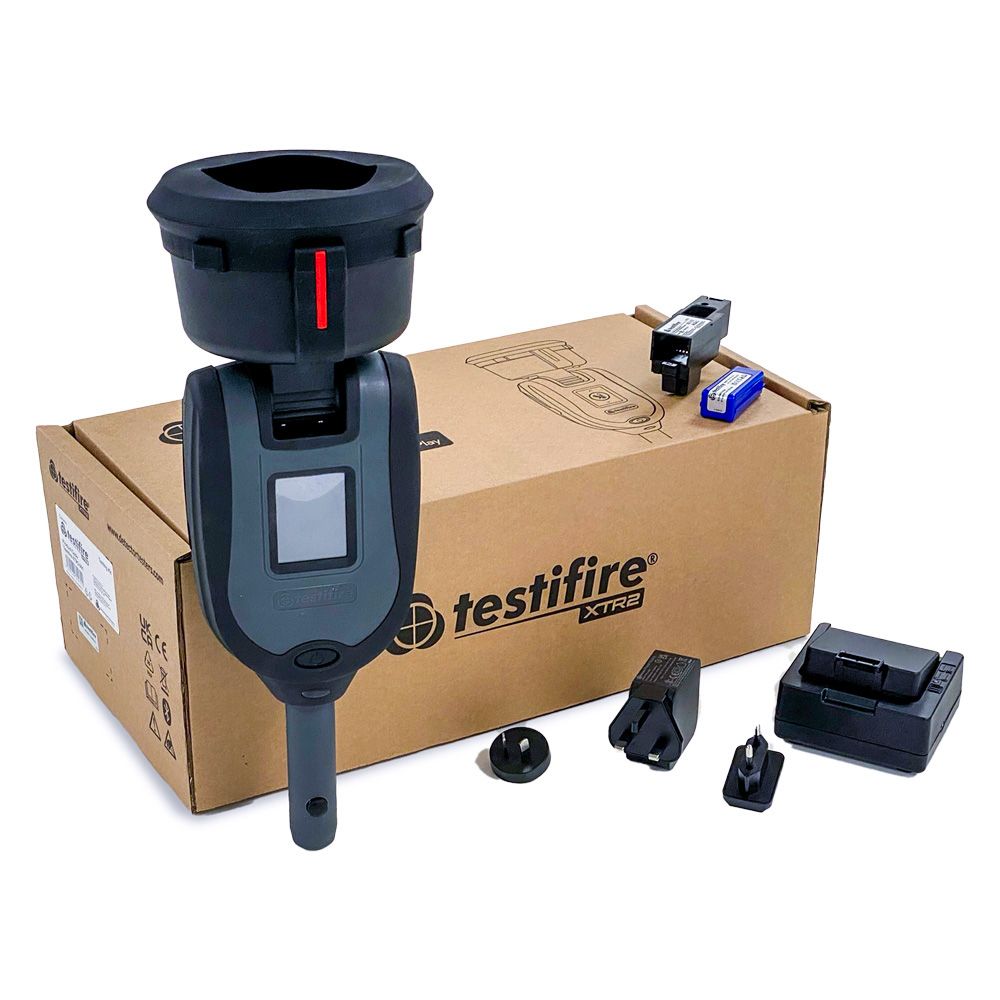 Image of the Testifire XTR2 All-in-one Connected Smoke/Heat Detector Test Kit